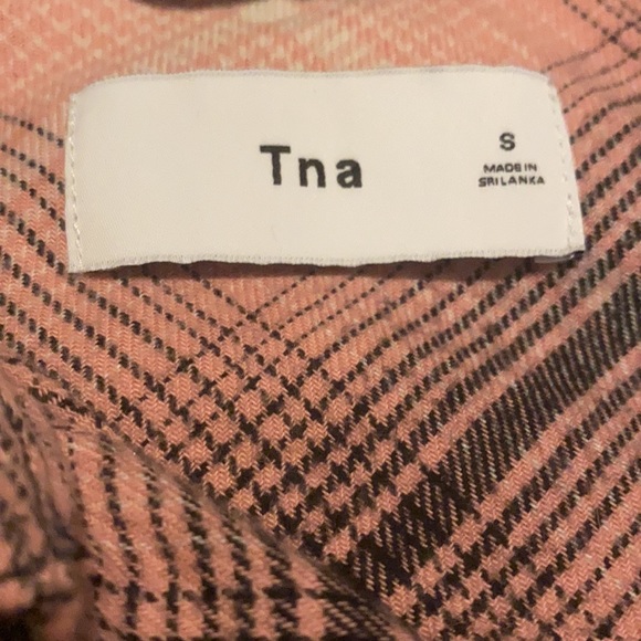 TNA Aritzia Flannel Shirt - Picture 2 of 3